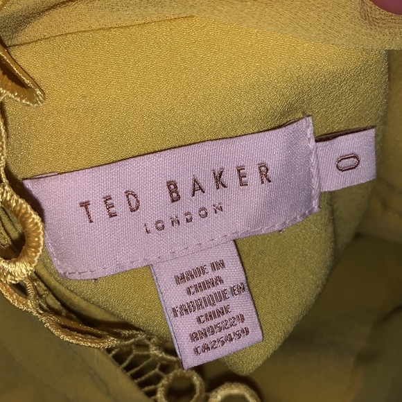 Ted Baker yellow blouse - Picture 4 of 4